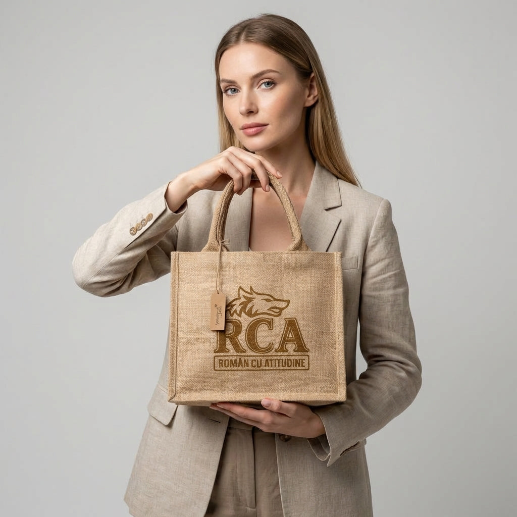 Tote eco din iuta - RCA · Roman cu Atitudine